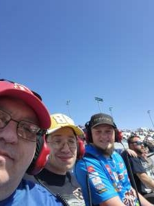 Brian attended Toyota Owners 400 - NASCAR Cup Series on Apr 3rd 2022 via VetTix 