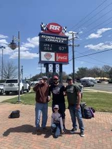 Christopher attended Toyota Owners 400 - NASCAR Cup Series on Apr 3rd 2022 via VetTix 