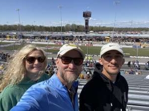 Kevin attended Toyota Owners 400 - NASCAR Cup Series on Apr 3rd 2022 via VetTix 