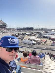 Zachary attended Toyota Owners 400 - NASCAR Cup Series on Apr 3rd 2022 via VetTix 