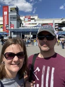 Benjamin attended Toyota Owners 400 - NASCAR Cup Series on Apr 3rd 2022 via VetTix 