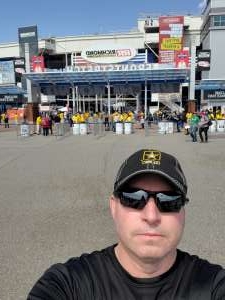 Roger attended Toyota Owners 400 - NASCAR Cup Series on Apr 3rd 2022 via VetTix 