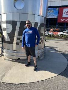 Matthew attended Toyota Owners 400 - NASCAR Cup Series on Apr 3rd 2022 via VetTix 