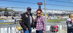 Melvin attended Toyota Owners 400 - NASCAR Cup Series on Apr 3rd 2022 via VetTix 