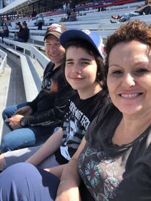 Jamie attended Toyota Owners 400 - NASCAR Cup Series on Apr 3rd 2022 via VetTix 