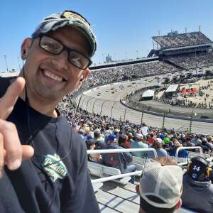 Charlie attended Toyota Owners 400 - NASCAR Cup Series on Apr 3rd 2022 via VetTix 