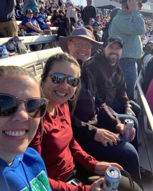 Nathaniel attended Toyota Owners 400 - NASCAR Cup Series on Apr 3rd 2022 via VetTix 