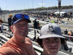 Jeremy attended Toyota Owners 400 - NASCAR Cup Series on Apr 3rd 2022 via VetTix 