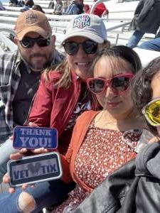 Francisco attended Toyota Owners 400 - NASCAR Cup Series on Apr 3rd 2022 via VetTix 