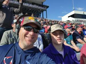 Kristian attended Toyota Owners 400 - NASCAR Cup Series on Apr 3rd 2022 via VetTix 