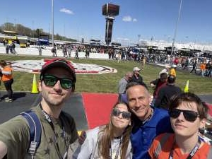 Tom attended Toyota Owners 400 - NASCAR Cup Series on Apr 3rd 2022 via VetTix 
