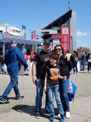 David attended Toyota Owners 400 - NASCAR Cup Series on Apr 3rd 2022 via VetTix 