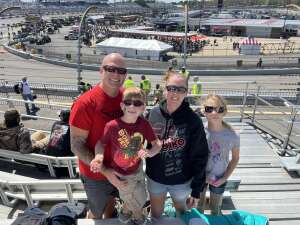 Ben attended Toyota Owners 400 - NASCAR Cup Series on Apr 3rd 2022 via VetTix 