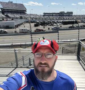 Thomas attended Toyota Owners 400 - NASCAR Cup Series on Apr 3rd 2022 via VetTix 