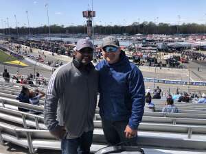 Jerry attended Toyota Owners 400 - NASCAR Cup Series on Apr 3rd 2022 via VetTix 