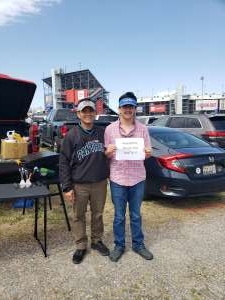 DARA attended Toyota Owners 400 - NASCAR Cup Series on Apr 3rd 2022 via VetTix 