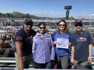 Benny attended Toyota Owners 400 - NASCAR Cup Series on Apr 3rd 2022 via VetTix 