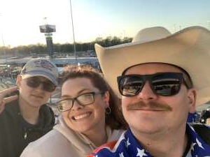 Brittan attended Toyota Owners 400 - NASCAR Cup Series on Apr 3rd 2022 via VetTix 