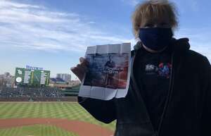 mary anne attended Chicago Cubs - MLB vs Tampa Bay Rays on Apr 19th 2022 via VetTix 