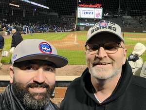 DMR attended Chicago Cubs - MLB vs Tampa Bay Rays on Apr 19th 2022 via VetTix 