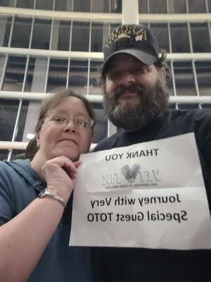 Norman attended JOURNEY with Very Special Guest TOTO on Mar 16th 2022 via VetTix 