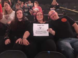 Paul attended JOURNEY with Very Special Guest TOTO on Mar 16th 2022 via VetTix 