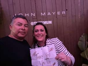 Julio attended John Mayer - Sob Rock Tour 2022 on Mar 16th 2022 via VetTix 