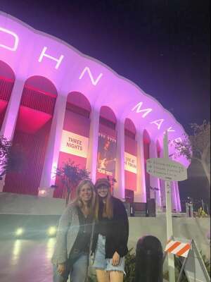 Shanon attended John Mayer - Sob Rock Tour 2022 on Mar 16th 2022 via VetTix 