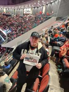 Christopher attended New Jersey Devils vs. Anaheim Ducks - NHL on Mar 12th 2022 via VetTix 