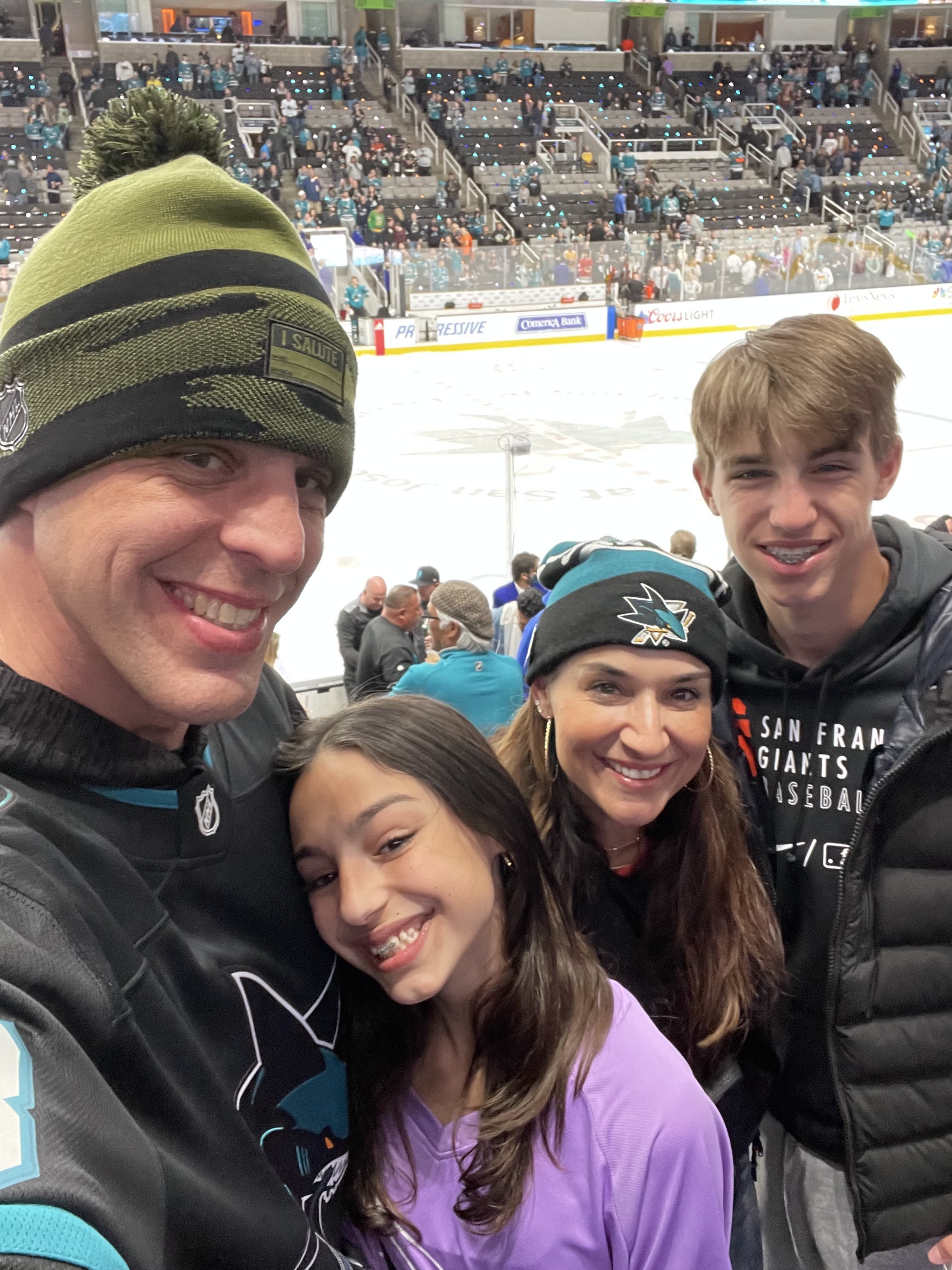 San José Sharks Knit Beanie - Supporters Place