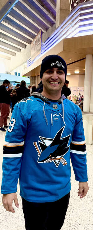 Anthony attended San Jose Sharks - NHL on Apr 2nd 2022 via VetTix 