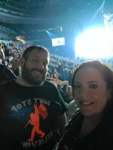 Lindsay attended Journey: Freedom Tour 2022 With Very Special Guest Toto on Mar 21st 2022 via VetTix 