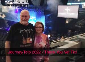 Travis attended Journey: Freedom Tour 2022 With Very Special Guest Toto on Mar 21st 2022 via VetTix 