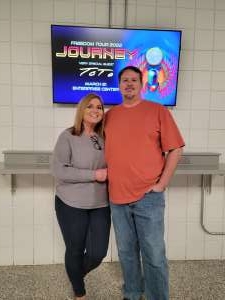 Chris attended Journey: Freedom Tour 2022 With Very Special Guest Toto on Mar 21st 2022 via VetTix 