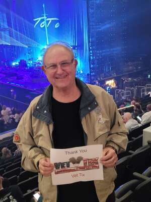 Randall attended Journey: Freedom Tour 2022 With Very Special Guest Toto on Mar 21st 2022 via VetTix 