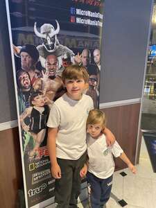 Jeremy attended Micromania - Micro Athletes and Wrestling on Apr 16th 2022 via VetTix 