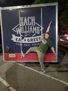 Elly attended Zach Williams Spring 2022 Tour on Apr 8th 2022 via VetTix 