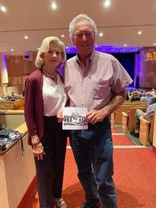 Jim & Liz attended Broadway Showstoppers on Mar 13th 2022 via VetTix 