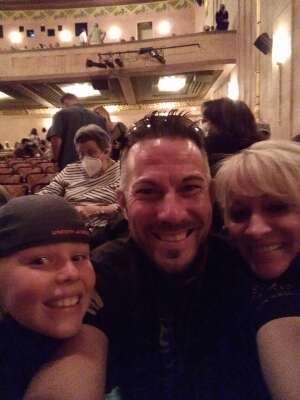 Aaron attended Underwater Bubble Show on Mar 18th 2022 via VetTix 