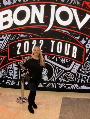 Stephanie Siemens, USN, Ret. attended Hampton Water Presents Bon Jovi on Apr 5th 2022 via VetTix 