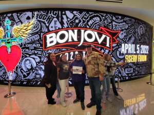 John attended Hampton Water Presents Bon Jovi on Apr 5th 2022 via VetTix 