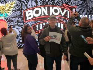 Rudolf attended Hampton Water Presents Bon Jovi on Apr 5th 2022 via VetTix 