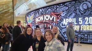Shelly attended Hampton Water Presents Bon Jovi on Apr 5th 2022 via VetTix 