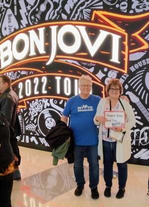 Chris attended Hampton Water Presents Bon Jovi on Apr 5th 2022 via VetTix 