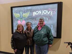 Kathy attended Hampton Water Presents Bon Jovi on Apr 3rd 2022 via VetTix 