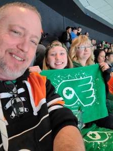 Sean D attended Philadelphia Flyers vs. Nashville Predators - NHL on Mar 17th 2022 via VetTix 