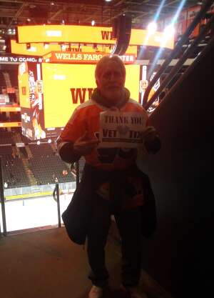 frank attended Philadelphia Flyers vs. Nashville Predators - NHL on Mar 17th 2022 via VetTix 