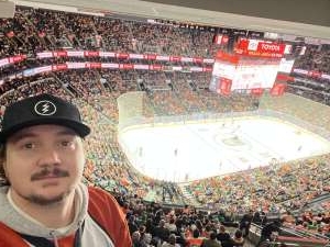 Ryan attended Philadelphia Flyers vs. Nashville Predators - NHL on Mar 17th 2022 via VetTix 