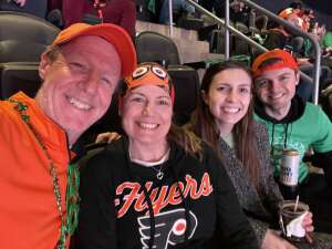 Bill attended Philadelphia Flyers vs. Nashville Predators - NHL on Mar 17th 2022 via VetTix 