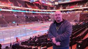 David attended Philadelphia Flyers vs. Nashville Predators - NHL on Mar 17th 2022 via VetTix 